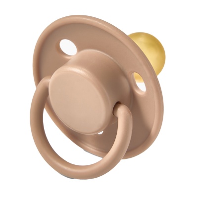 Соска пустышка латексная в контейнере 6-12 месяцев Happy Baby 13042 brown